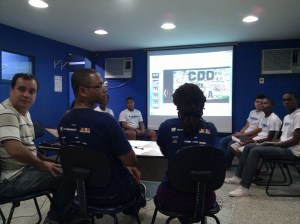 One boy has taken a course on editing and camerawork, but forgot to tell the panel