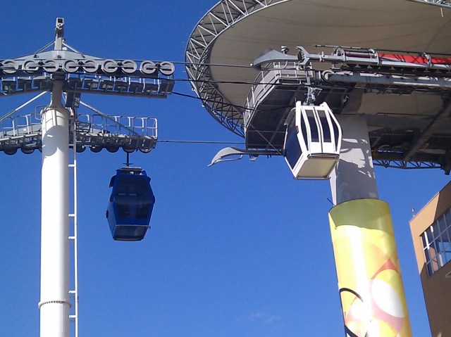 Morro do Adeus cable car station