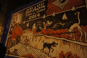 Mural in Lapa