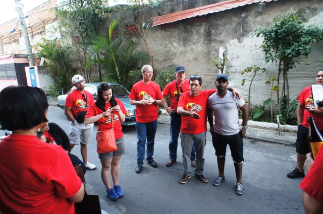 Owner Marcelo is a telephone repairman