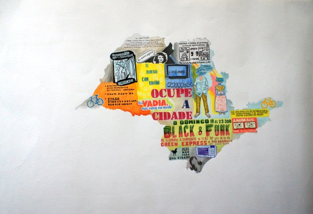 São Paulo, by Peruvian Eliana Otta