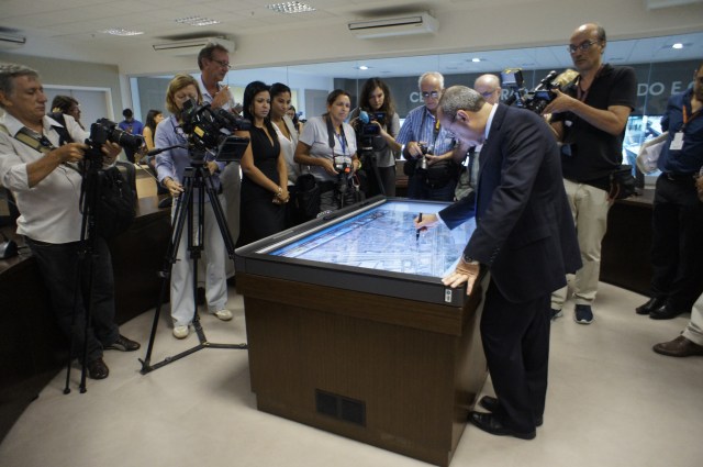 Crisis room: the plan is for it to be empty