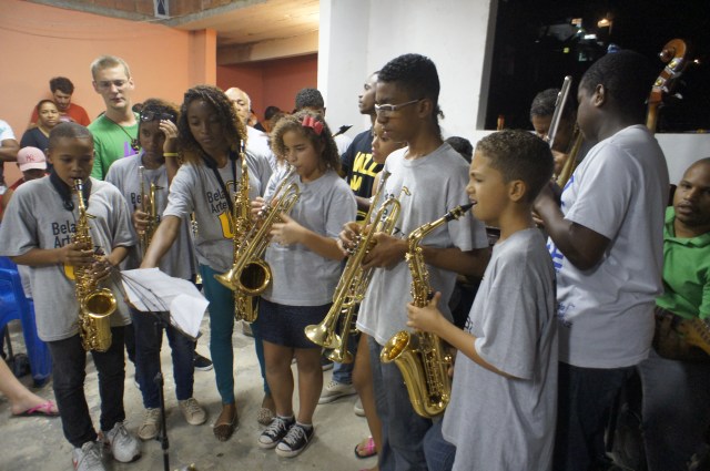 Alunos animadíssimos