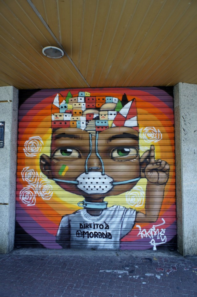 Arte de rua em Ipanema