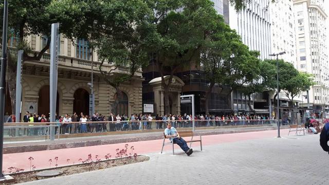 A Rio Branco, hoje, sem carros: a desprogramação das cidades